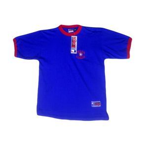 90s VTG "The Edge"MLB Texas Rangers Embroidered T-Shirt-NWT-Men's Lrg-100%Cotton